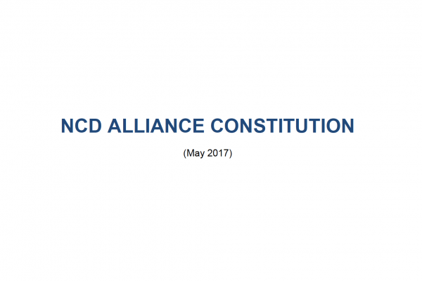NCD Alliance Constitution
